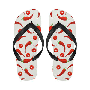 Chili pattern Unisex Flip Flops