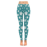 Vintage star pattern Women's Legging Fulfilled In US