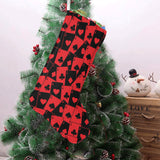 Casino Cards Suits Pattern Print Design 02 Christmas Stocking