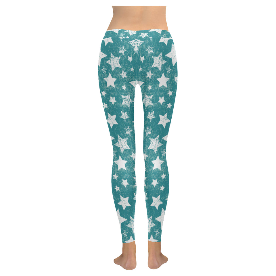 Vintage star pattern Women's Legging Fulfilled In US
