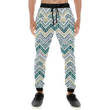 zigzag  chevron paint design pattern Unisex Casual Sweatpants