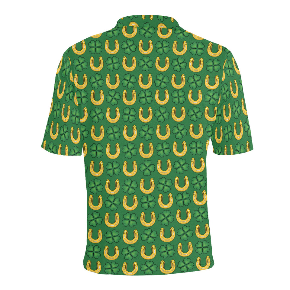 Horseshoes Pattern Print Design 05 Men's All Over Print Polo Shirt