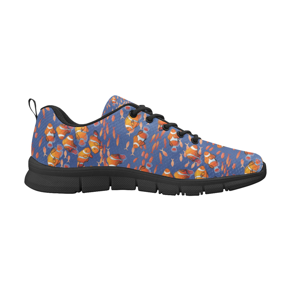 Clown Fish Pattern Print Design 04 Men's Breathable Sneakers ( Model 055)
