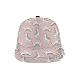 Cute zebra pattern All Over Print Snapback Cap