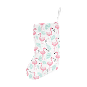 Cute flamingo pattern Christmas Stocking
