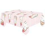 Cute Shiba Inu Dog Apple pattern Tablecloth