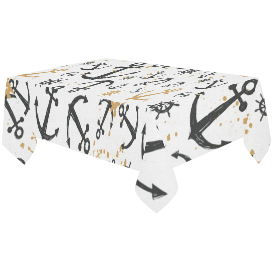 Anchors Rudders pattern Tablecloth