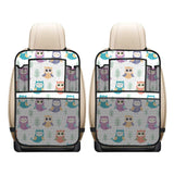 Cute owl pattern Car Seat Back Organizer