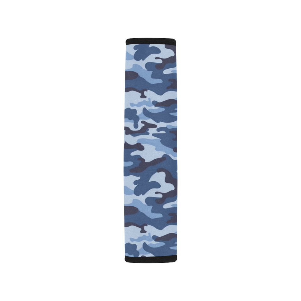 Blue camouflage pattern Car Seat Belt Cover
