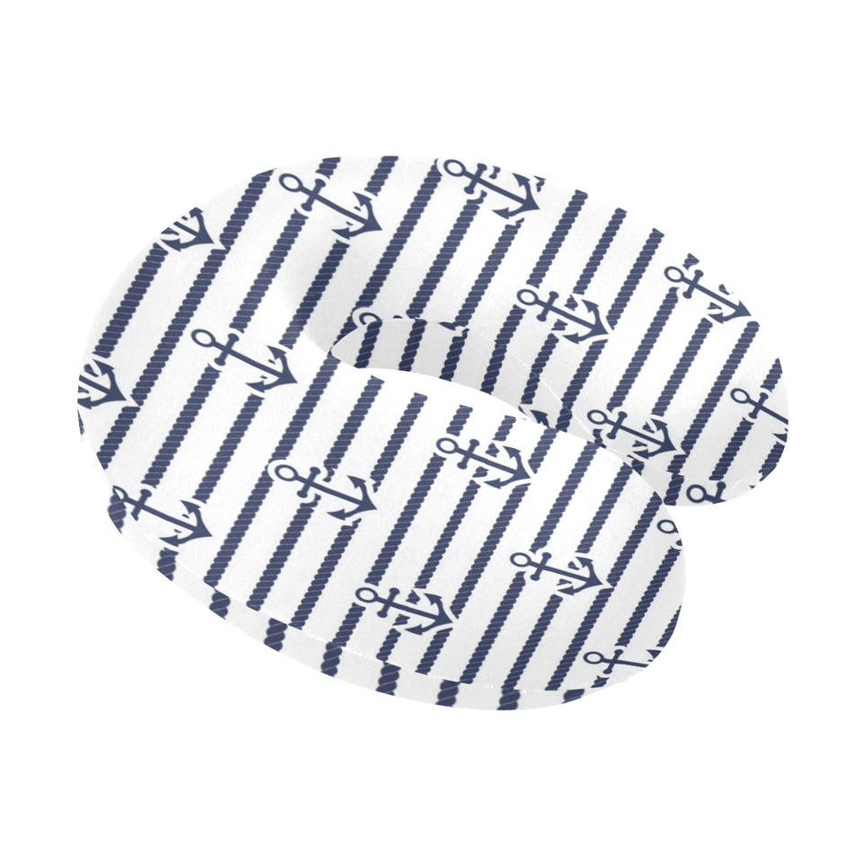 Anchor rope nautical  pattern U-Shaped Travel Neck Pillow
