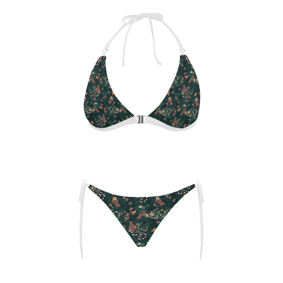 Snake forest pattern Sexy Bikinis Two-Piece Swimsuits