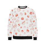 Sushi pattern Men's Crew Neck Sweatshirt