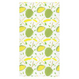 Durian pattern background Bath Towel