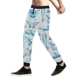 Watercolor dolphin pattern Unisex Casual Sweatpants