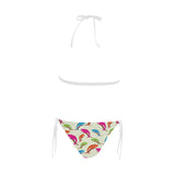 Colorful Chameleon lizard pattern Sexy Bikinis Two-Piece Swimsuits