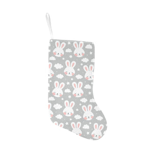 Rabbit cloud Pattern Christmas Stocking