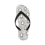 Cute Penguin christmas pattern Unisex Flip Flops