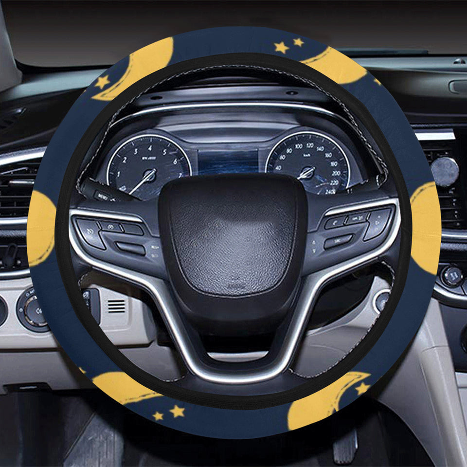 Moon star pattern Car Steering Wheel Cover