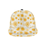 Sun design pattern All Over Print Snapback Cap