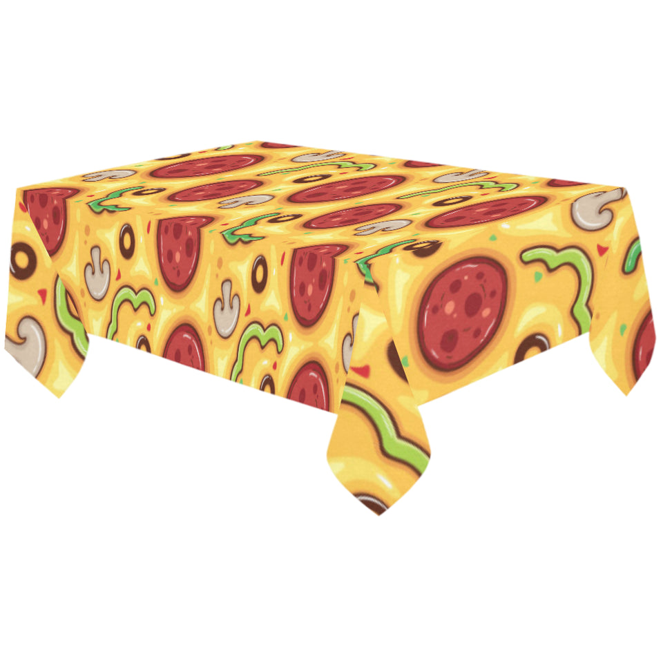 Pizza texture pattern Tablecloth