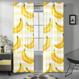 Banana pattern blackground Gauze Curtain