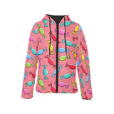 Colorful wrapped candy pattern Women's Padded Hooded Jacket