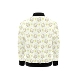 Cute cartoon frog baby pattern Kids' Boys' Girls' Bomber Jacket