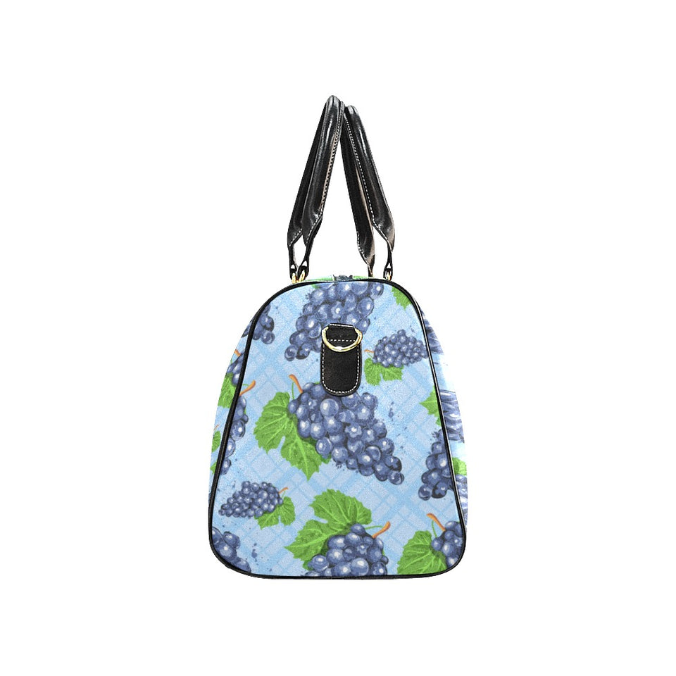 Watercolor grape pattern Travel Bag