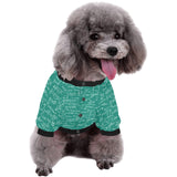 Math Pattern Print Design 01 All Over Print Pet Dog Round Neck Fuzzy Shirt