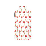 Daruma japanese wooden doll Women's Padded Vest
