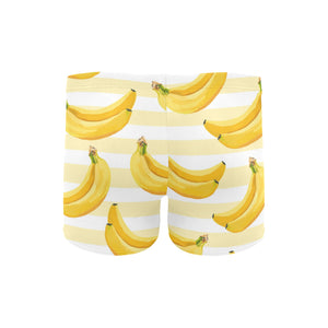 Banana pattern blackground Men's Swimming Trunks