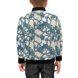 Sea turtle Polynesian Tribal design pattern Kids' Boys' Girls' Bomber Jacket