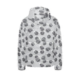 Sun Glasses Pattern Print Design 04 Kids' Boys' Girls' Padded Hooded Jacket