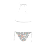 Cute rainbow clound star pattern Sexy Bikinis Two-Piece Swimsuits