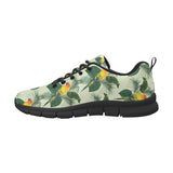 Beautiful parrot palm leaves pattern Men's Sneaker Shoes
