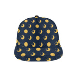 Moon star pattern All Over Print Snapback Cap