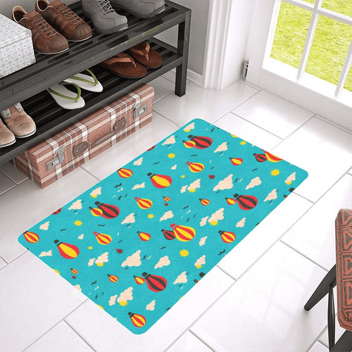 Hot Air Balloon Sky Pattern Doormat