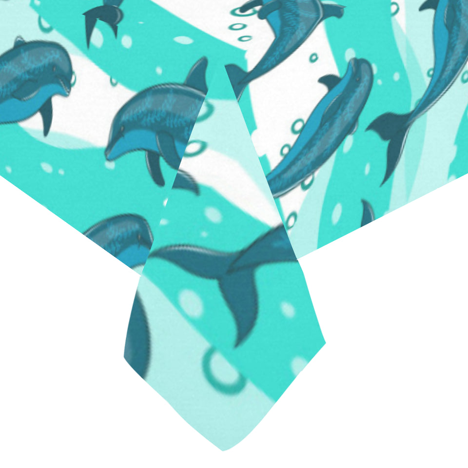 Dolphin sea pattern Tablecloth