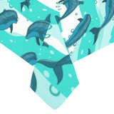 Dolphin sea pattern Tablecloth