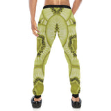 Sliced kiwi pattern Unisex Casual Sweatpants