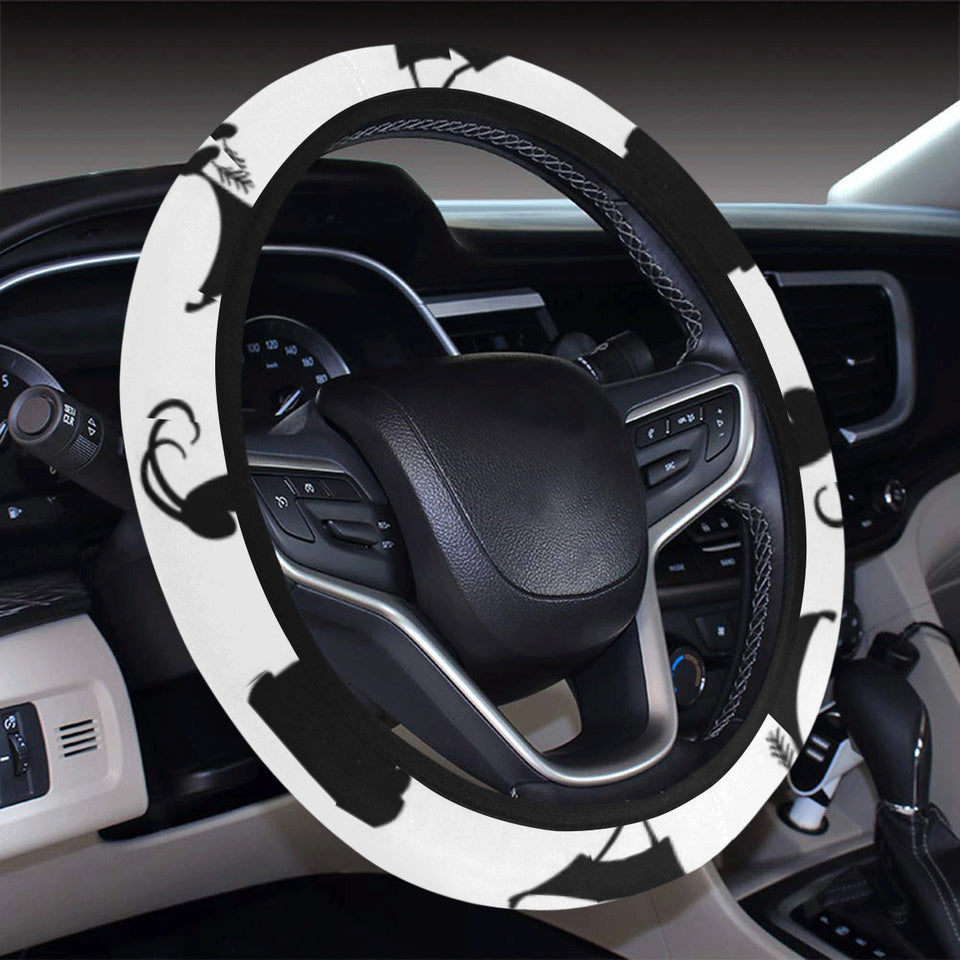 Goat ram pattern Car Steering Wheel Cover