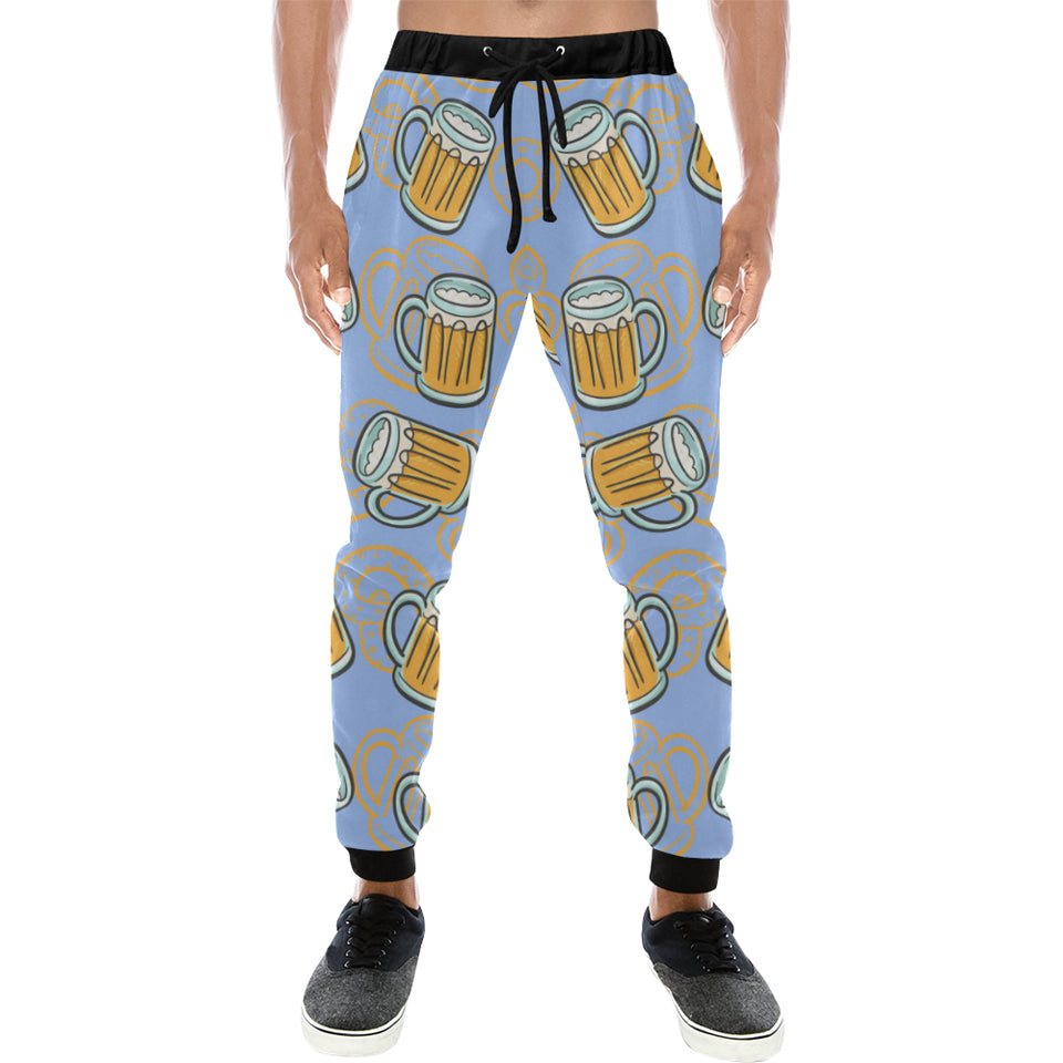 Beer pattern Unisex Casual Sweatpants