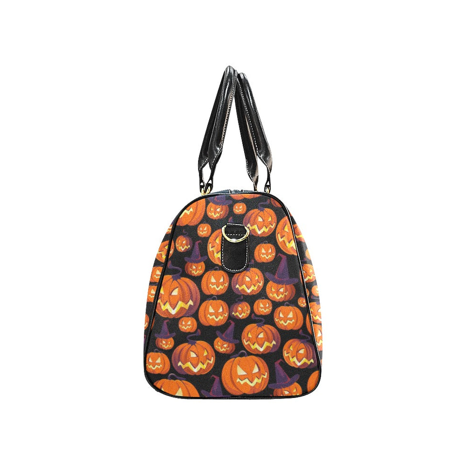 Halloween Pumpkin pattern Travel Bag