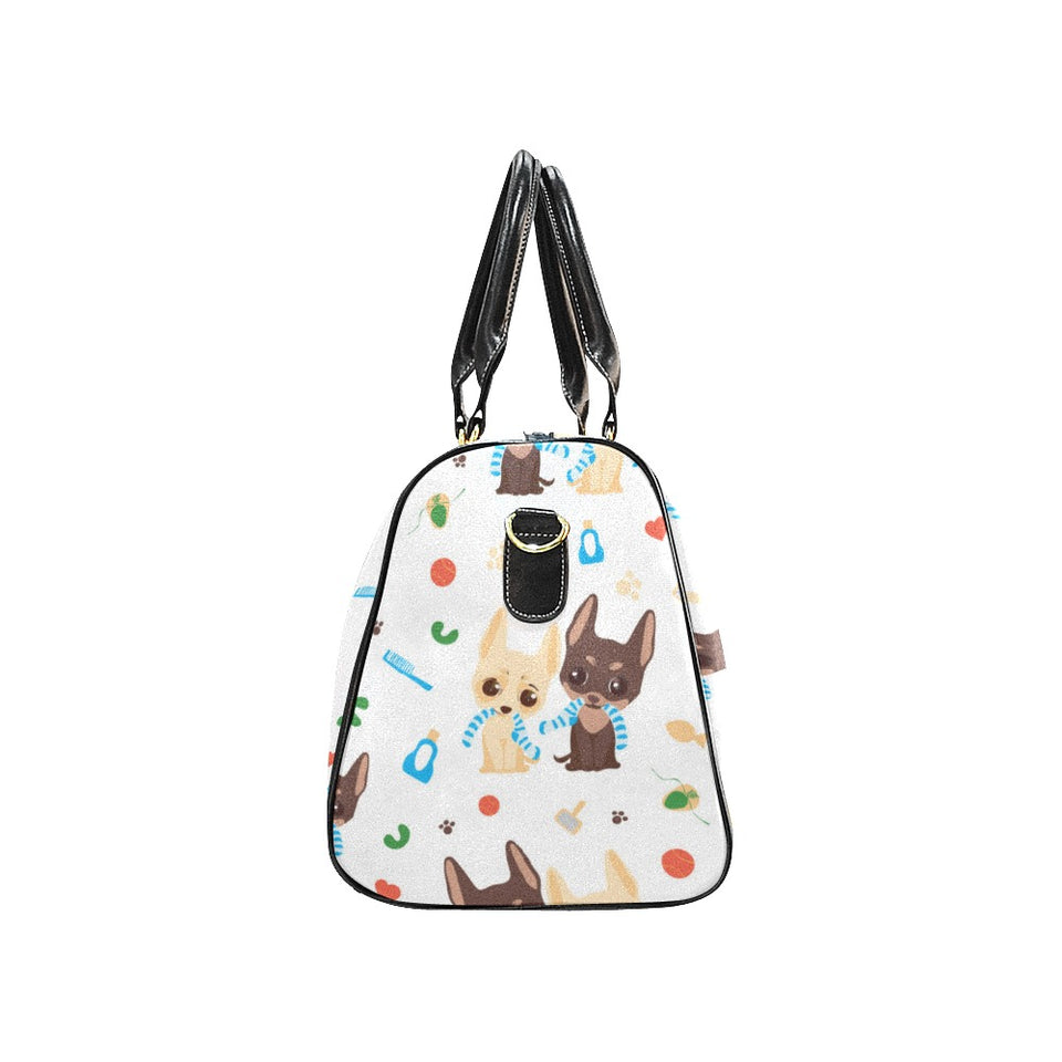 Cute Chihuahua dog pattern Travel Bag