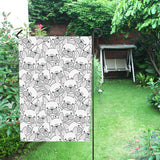 Cute french bulldog head pattern House Flag Garden Flag