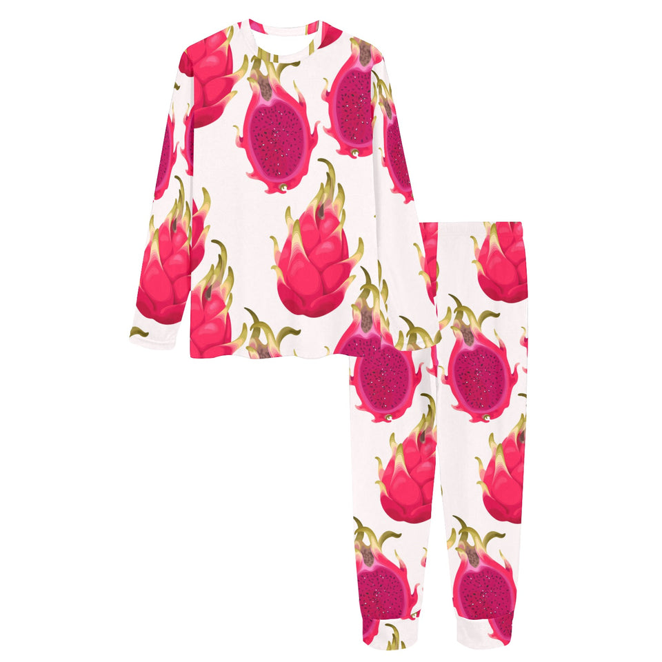 dragon fruits design pattern Women's All Over Print Pajama Set