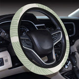 Ginkgo leaves pattern Car Steering Wheel Cover