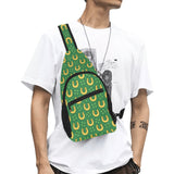 Horseshoes Pattern Print Design 05 All Over Print Chest Bag