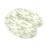 Little young goat pattern U-Shaped Travel Neck Pillow