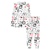 Bicycle Pattern Print Design 04 Men's All Over Print Pajama